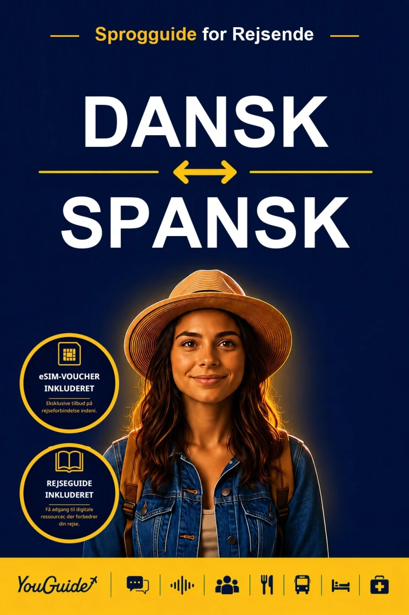 Portada: The Language Guide for Travelers - Danish to Spanish