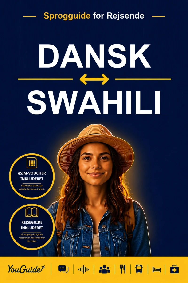 Portada: The Language Guide for Travelers - Danish to Swahili