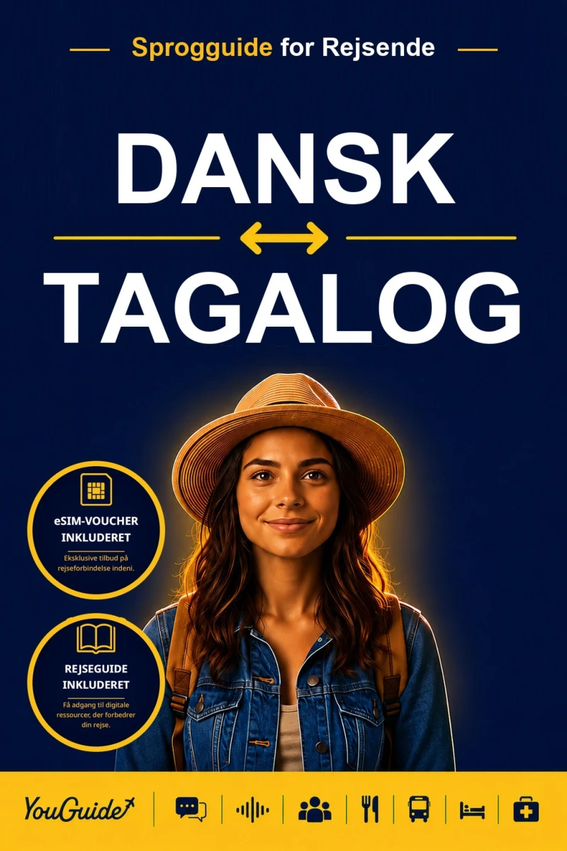 Portada: The Language Guide for Travelers - Danish to Tagalog