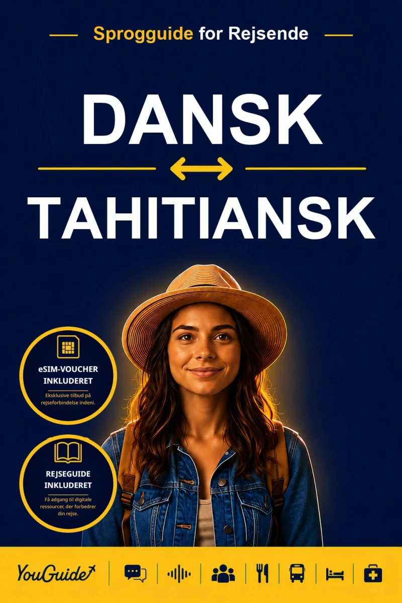 Portada: The Language Guide for Travelers - Danish to Tahitian