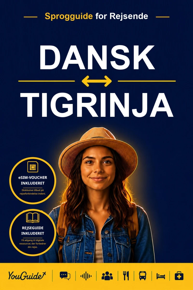 Portada: The Language Guide for Travelers - Danish to Tigrinya