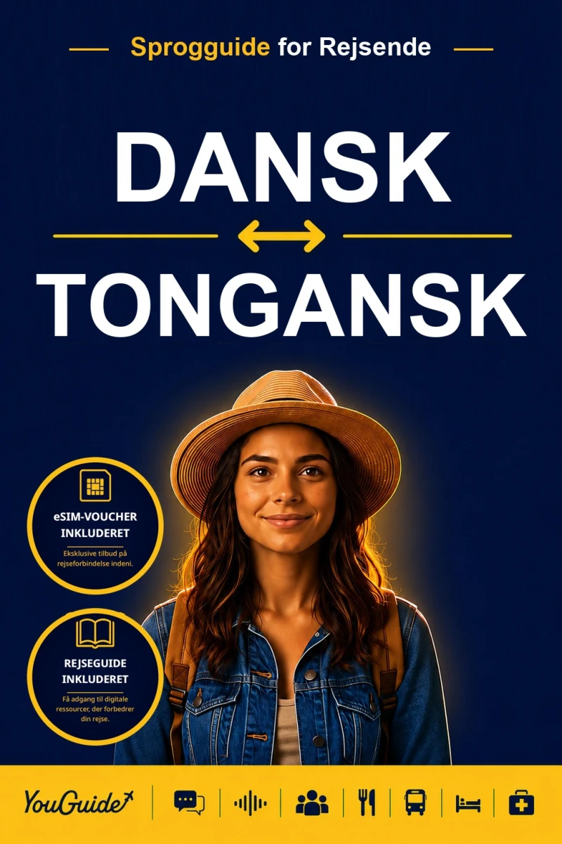 Portada: The Language Guide for Travelers - Danish to Tongan