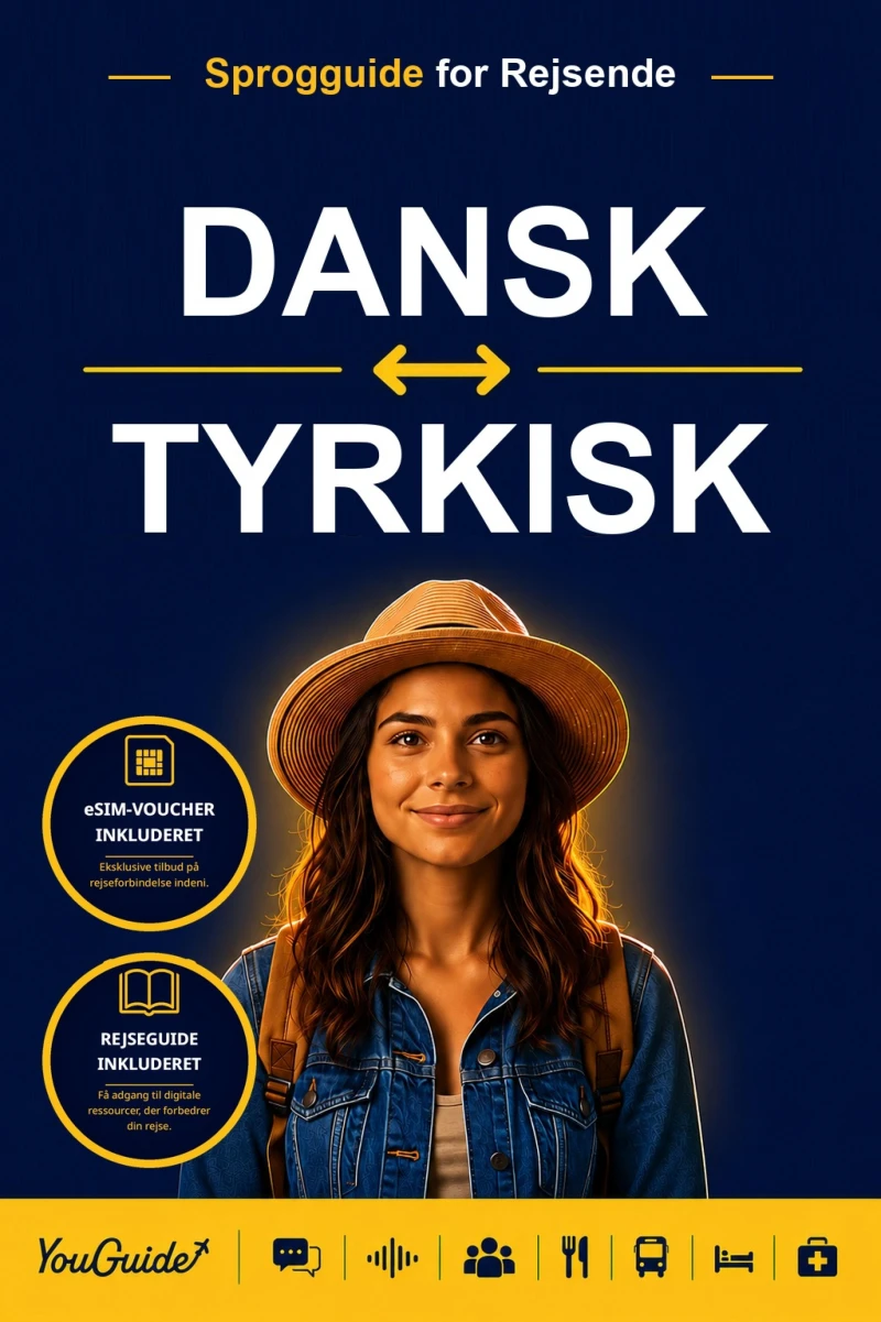 Portada: The Language Guide for Travelers - Danish to Turkish