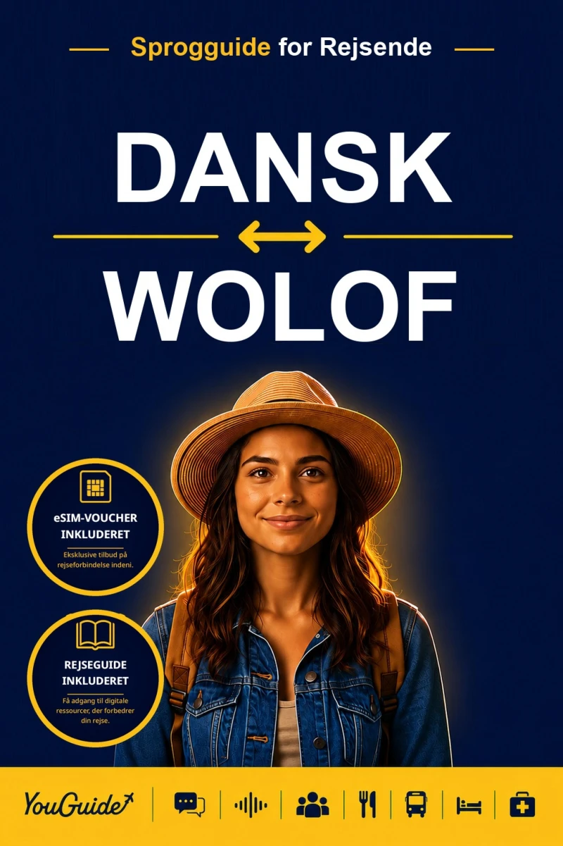 Portada: The Language Guide for Travelers - Danish to Wolof