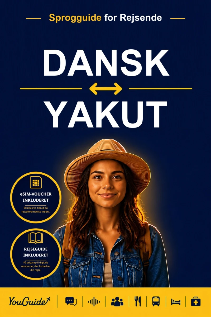 Portada: The Language Guide for Travelers - Danish to Yakut