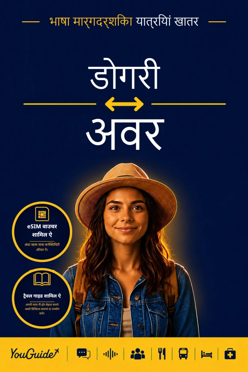 Portada: The Language Guide for Travelers - Dogri to Avar
