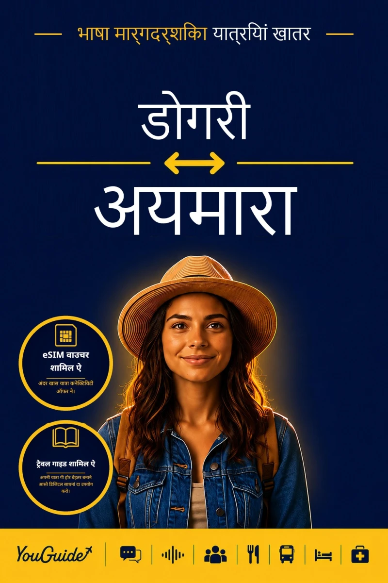 Portada: The Language Guide for Travelers - Dogri to Aymara