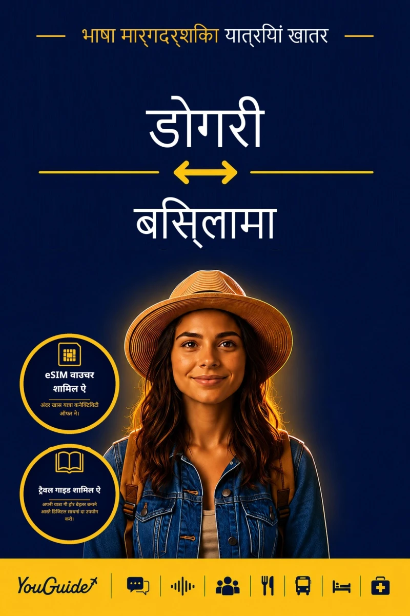Portada: The Language Guide for Travelers - Dogri to Bislama
