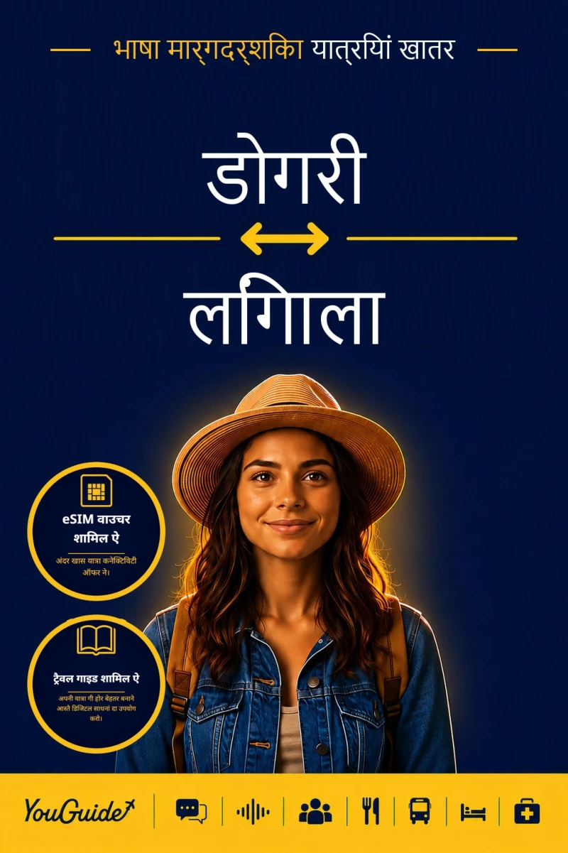 Portada: The Language Guide for Travelers - Dogri to Lingala