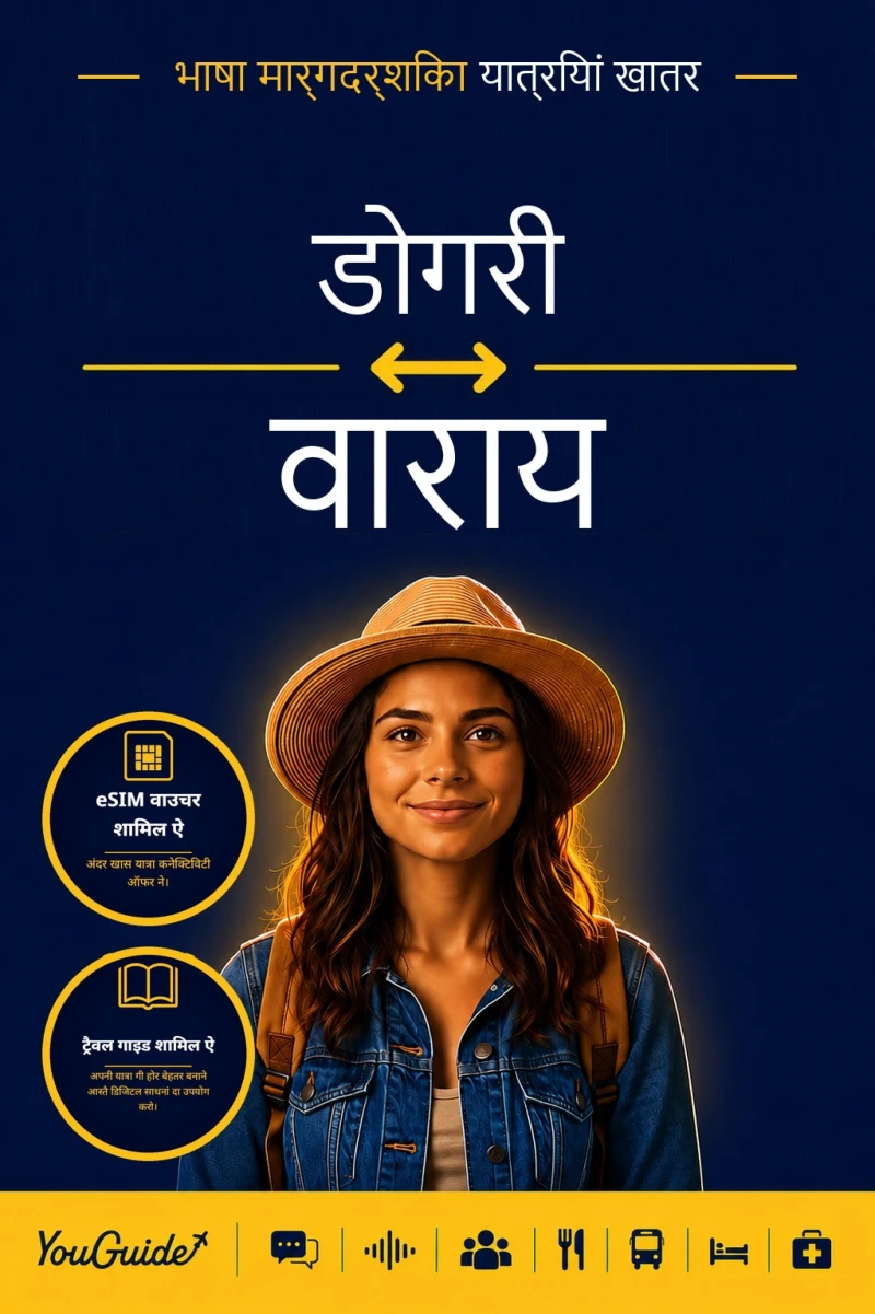 Portada: The Language Guide for Travelers - Dogri to Waray