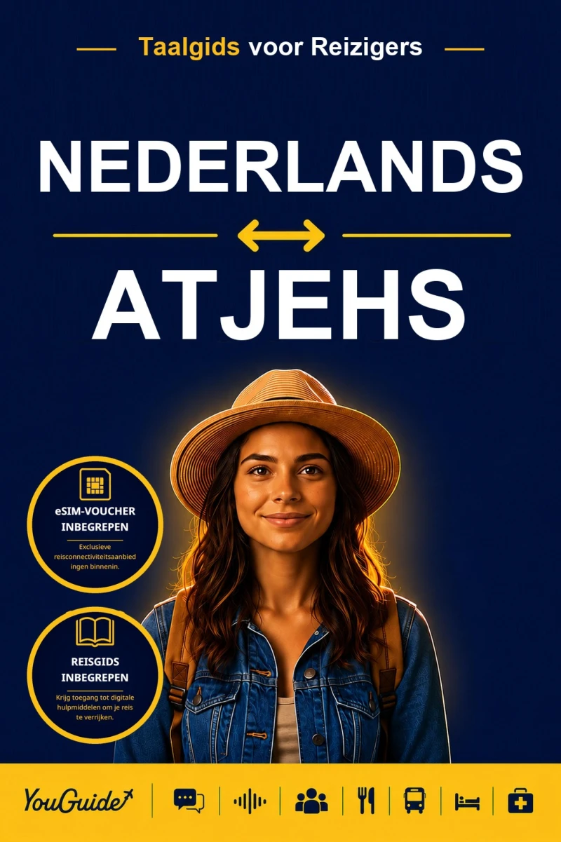 Portada: The Language Guide for Travelers - Dutch to Acehnese