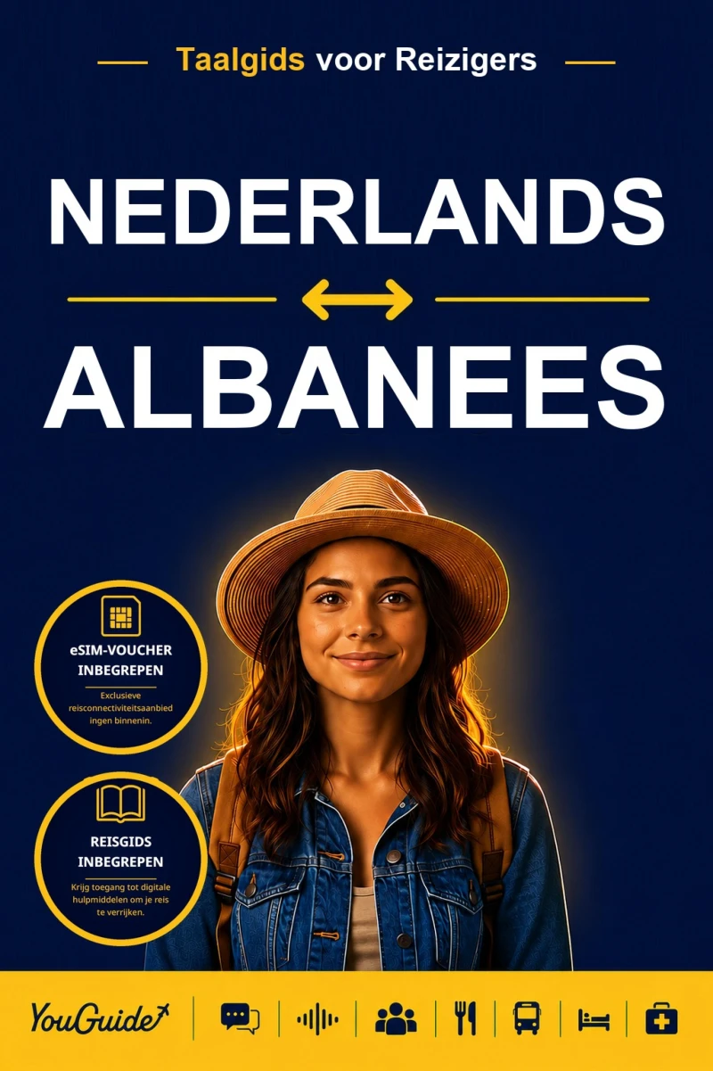 Portada: The Language Guide for Travelers - Dutch to Albanian