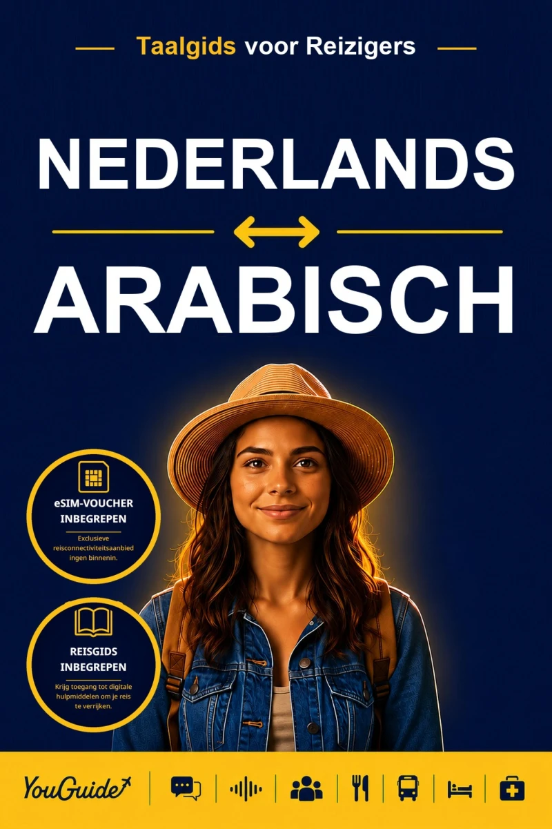 Portada: The Language Guide for Travelers - Dutch to Arabic
