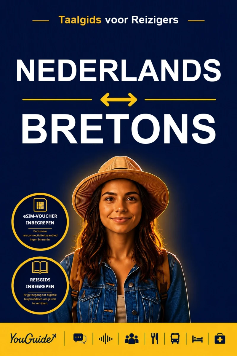 Portada: The Language Guide for Travelers - Dutch to Breton