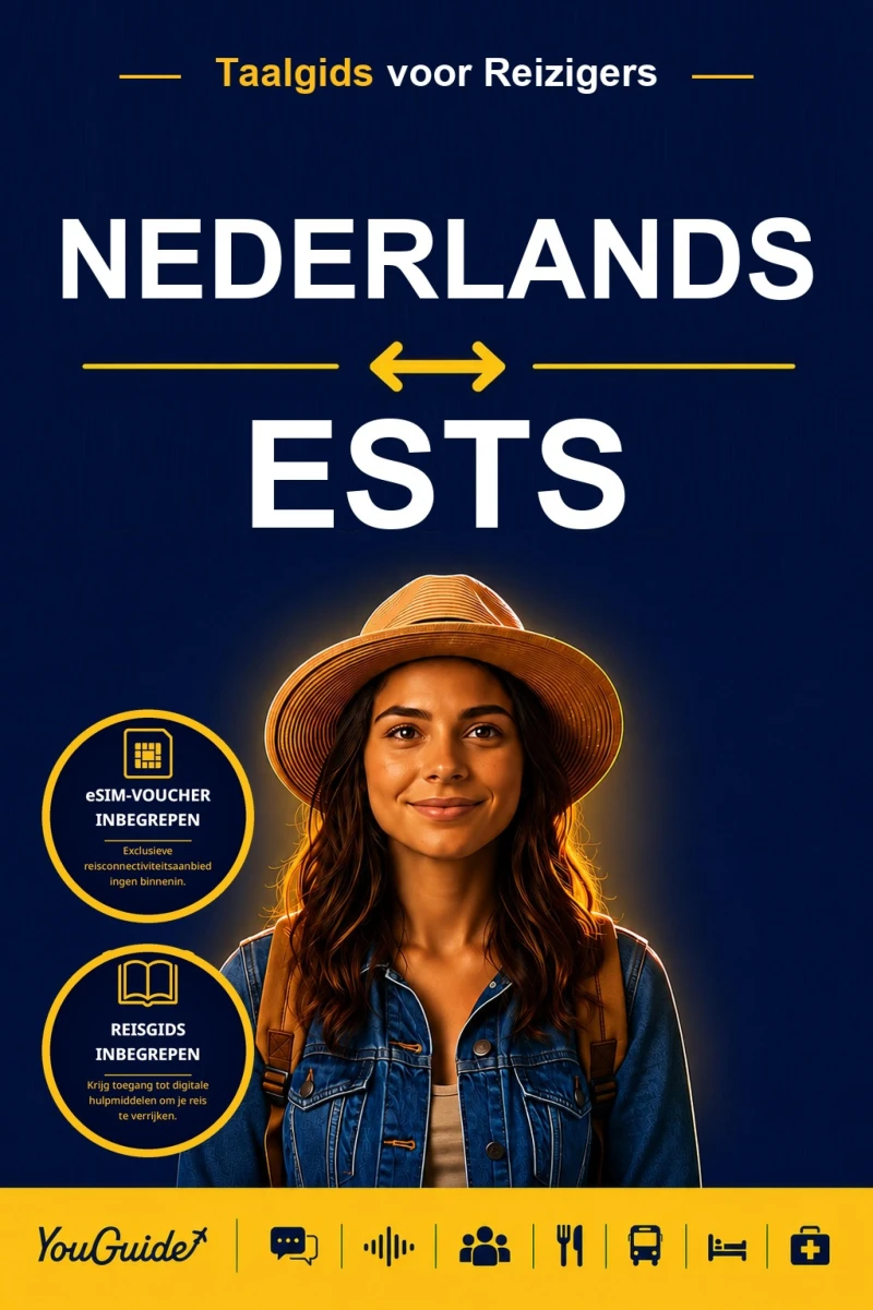 Portada: The Language Guide for Travelers - Dutch to Estonian