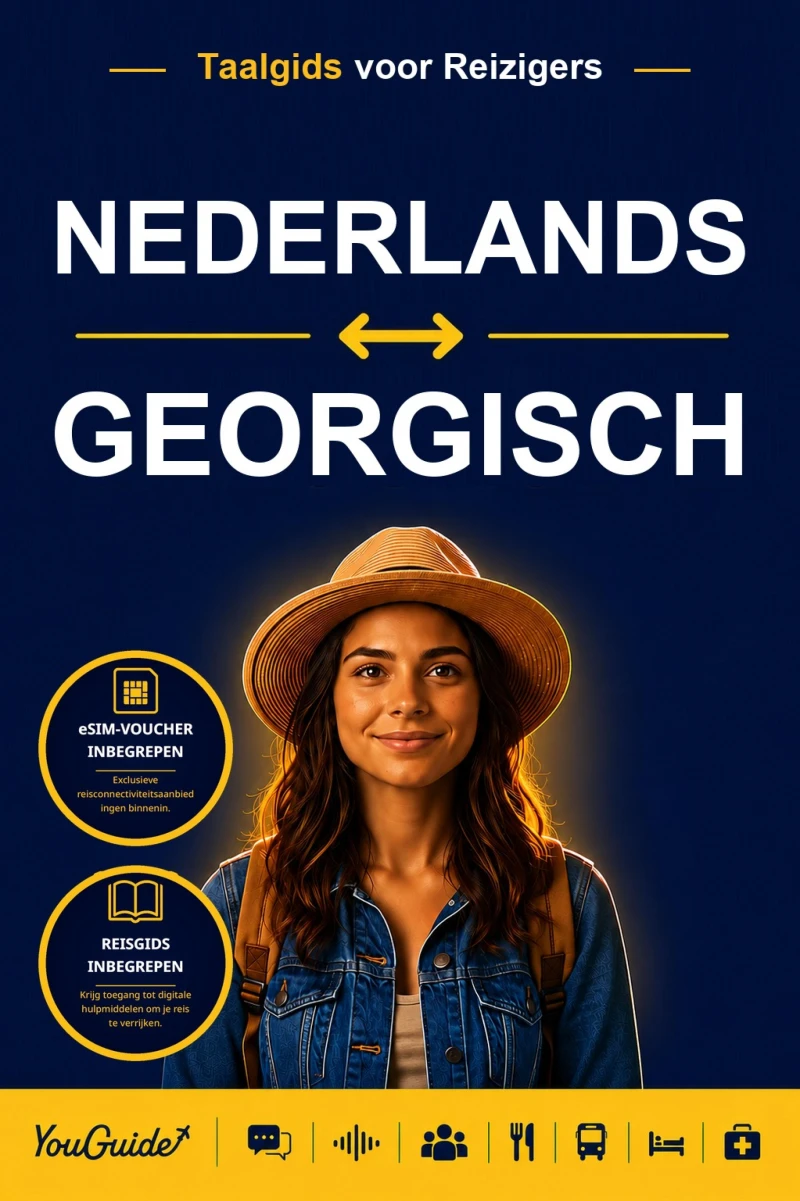 Portada: The Language Guide for Travelers - Dutch to Georgian