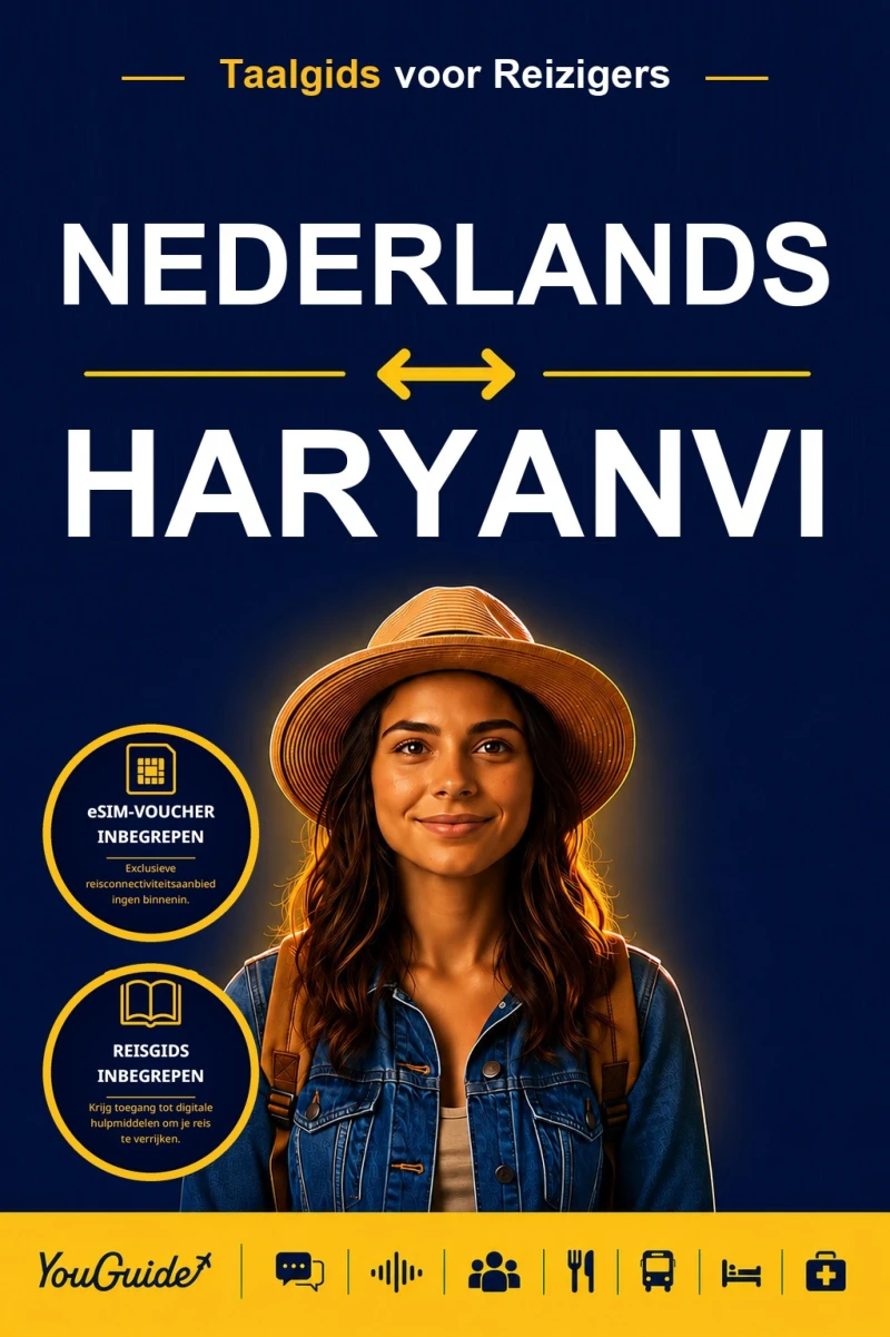 Portada: The Language Guide for Travelers - Dutch to Haryanvi