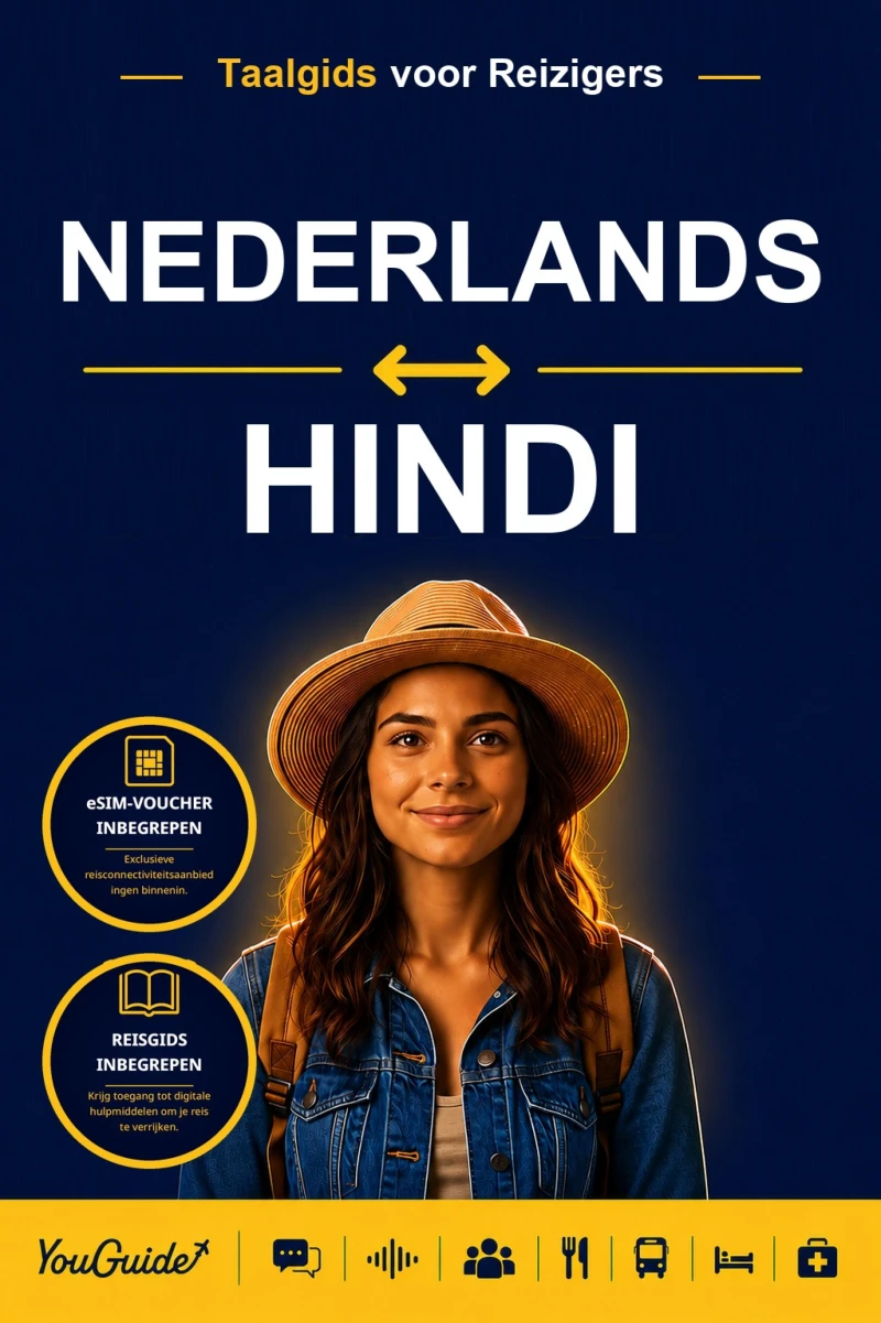 Portada: The Language Guide for Travelers - Dutch to Hindi
