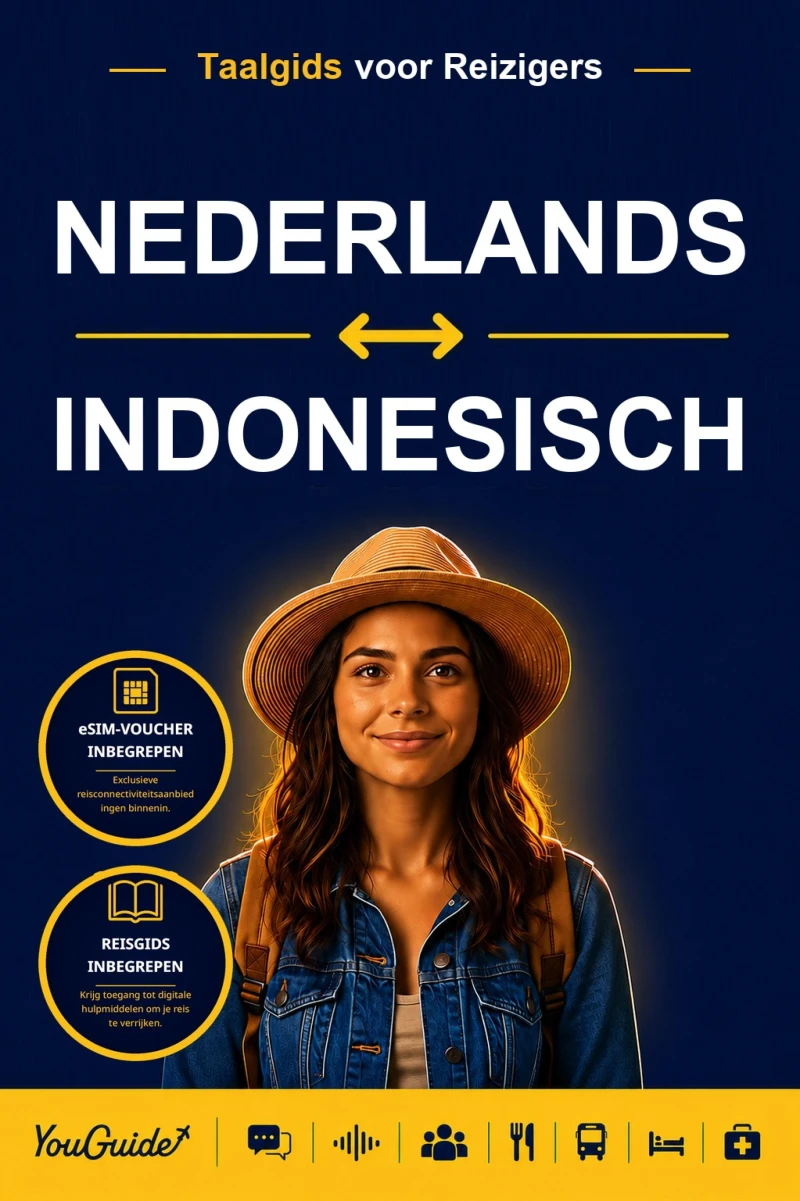 Portada: The Language Guide for Travelers - Dutch to Indonesian