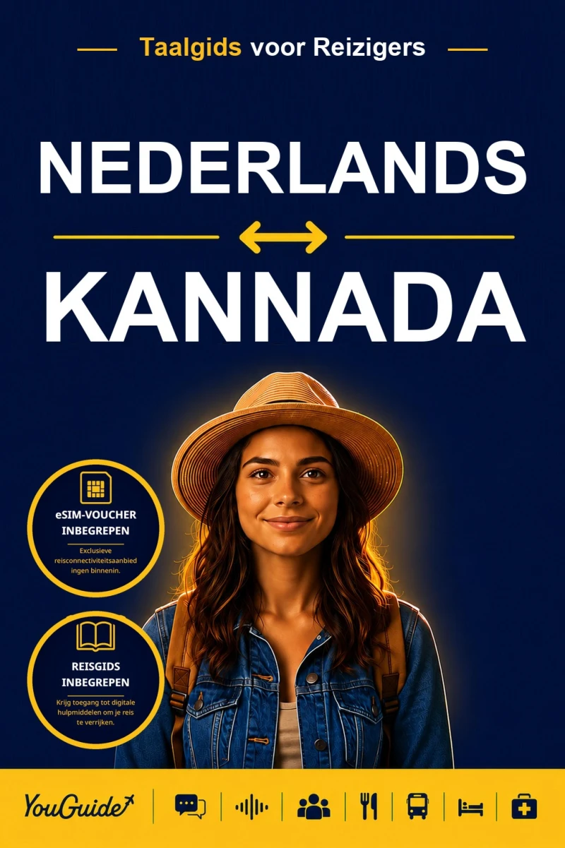Portada: The Language Guide for Travelers - Dutch to Kannada