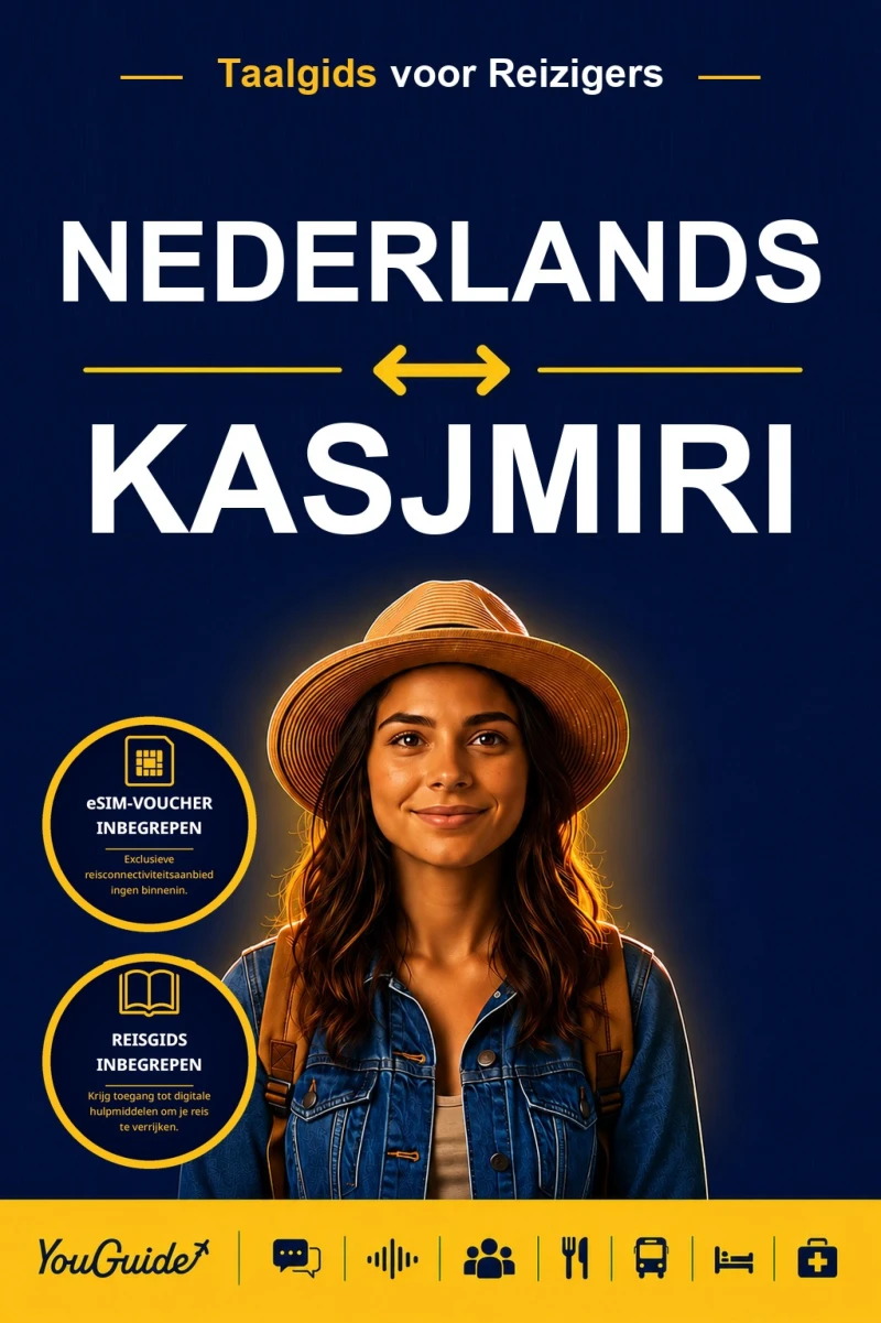 Portada: The Language Guide for Travelers - Dutch to Kashmiri