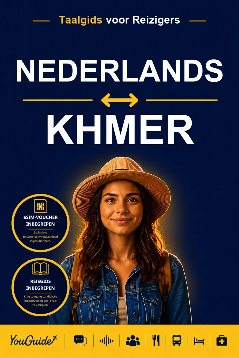 Portada: The Language Guide for Travelers - Dutch to Khmer