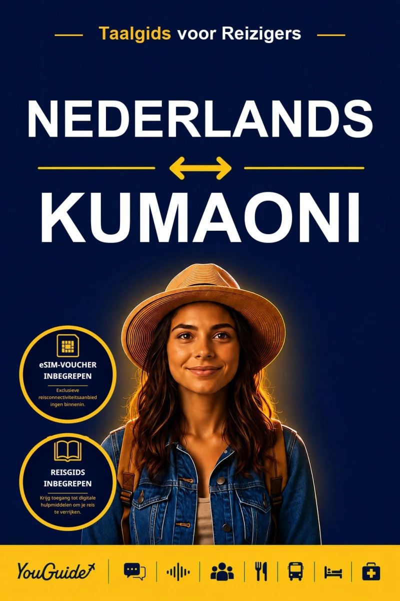 Portada: The Language Guide for Travelers - Dutch to Kumaoni