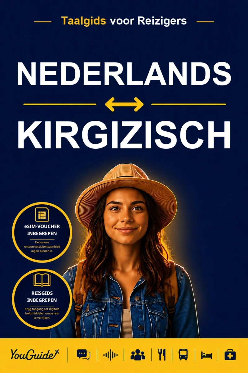 Portada: The Language Guide for Travelers - Dutch to Kyrgyz
