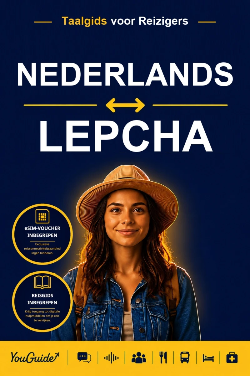 Portada: The Language Guide for Travelers - Dutch to Lepcha
