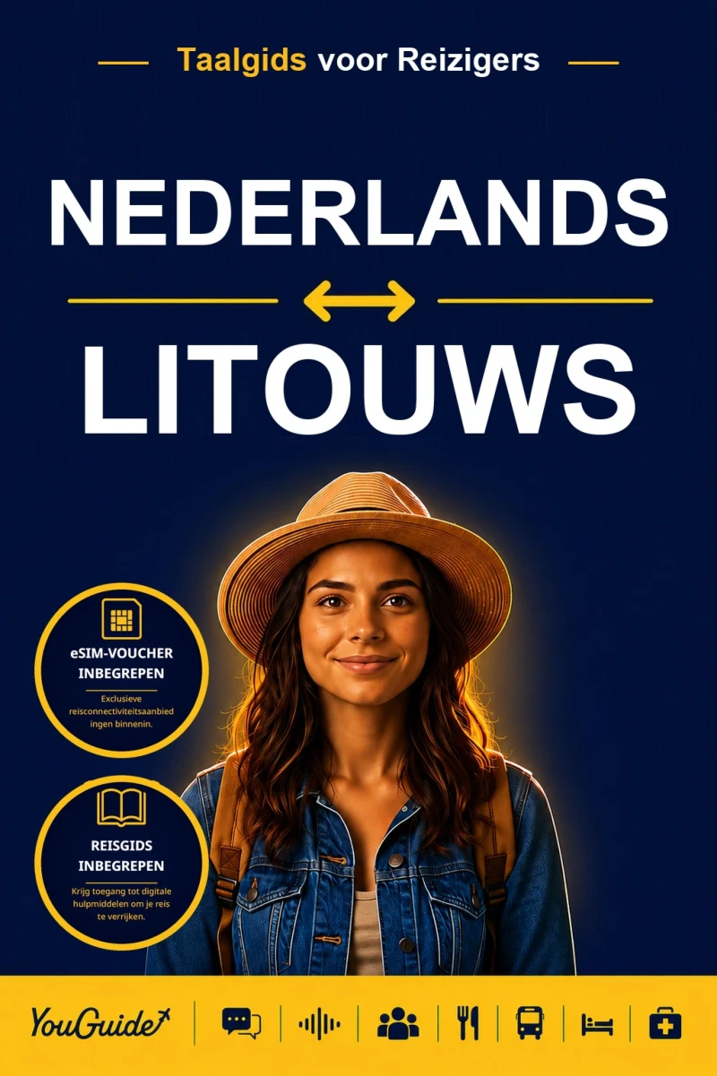 Portada: The Language Guide for Travelers - Dutch to Lithuanian