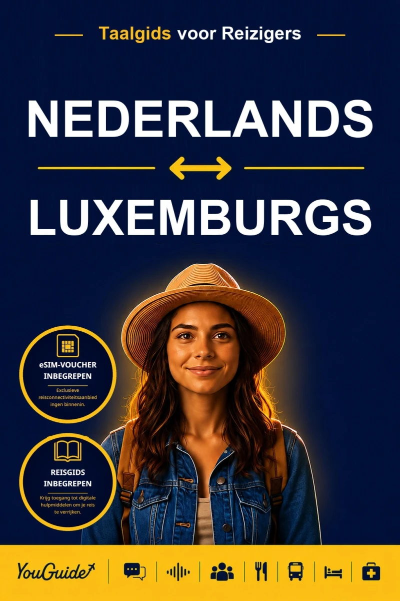 Portada: The Language Guide for Travelers - Dutch to Luxembourgish