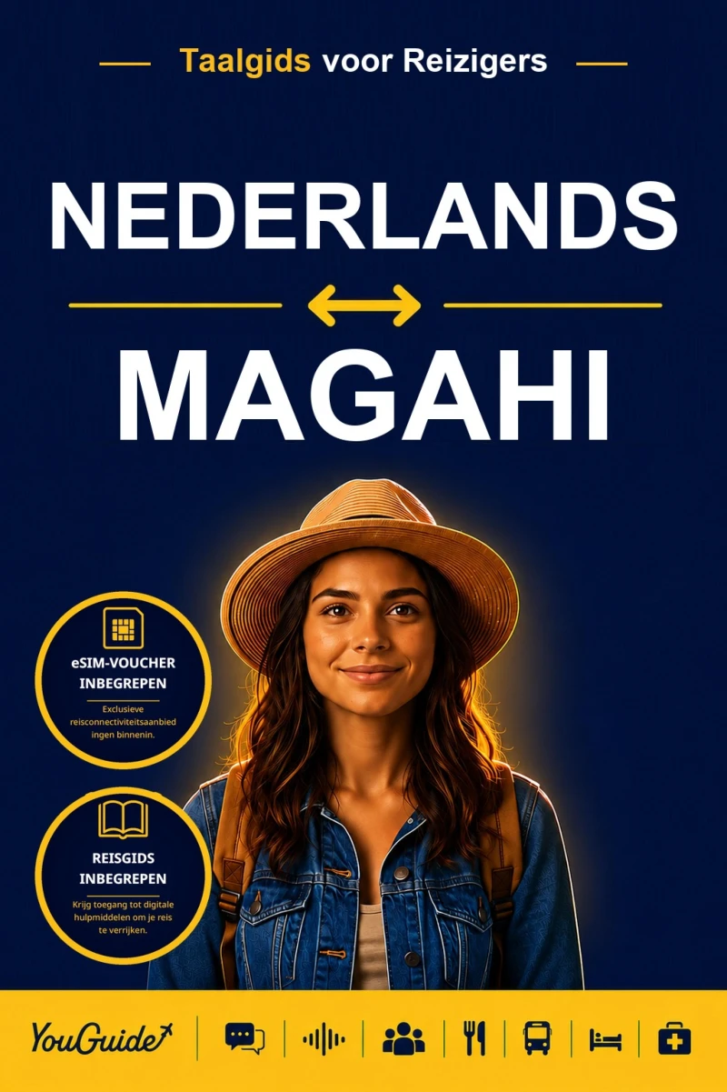 Portada: The Language Guide for Travelers - Dutch to Magahi