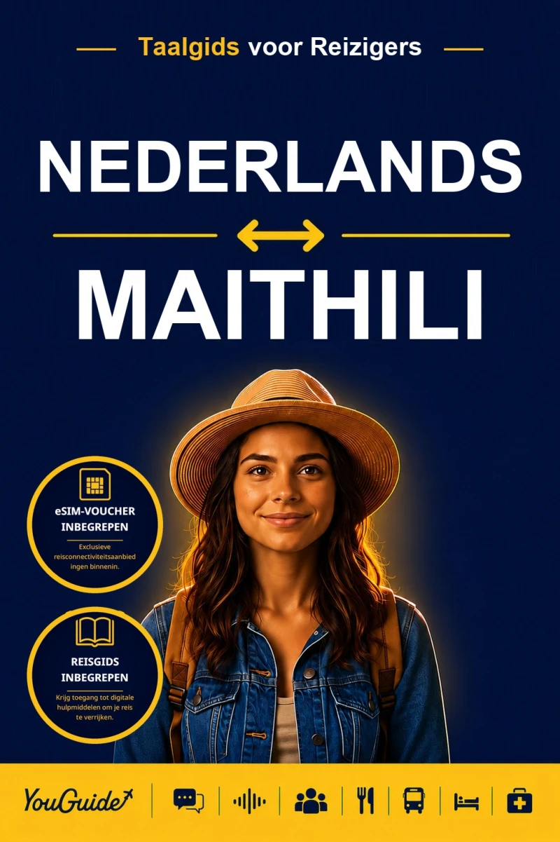 Portada: The Language Guide for Travelers - Dutch to Maithili
