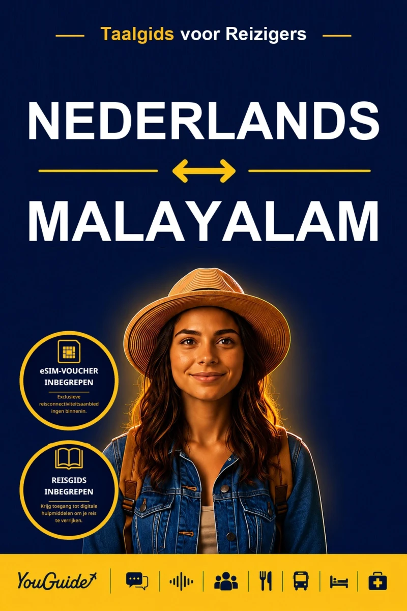 Portada: The Language Guide for Travelers - Dutch to Malayalam