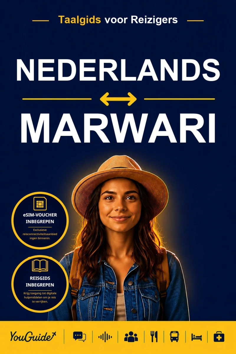 Portada: The Language Guide for Travelers - Dutch to Marwari