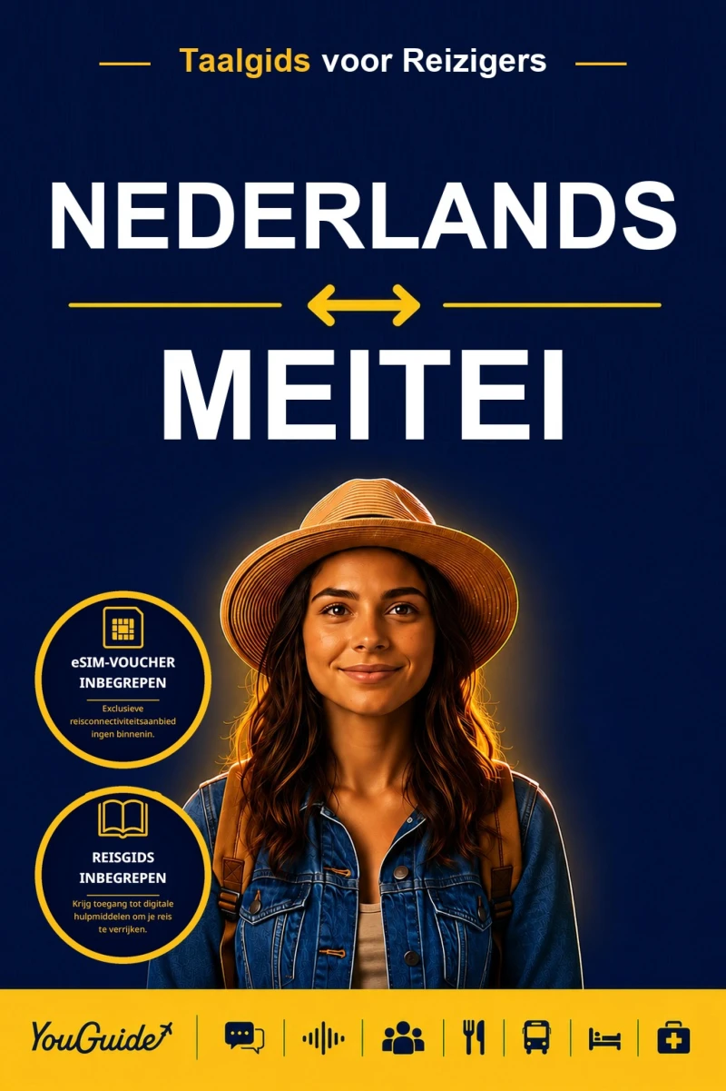 Portada: The Language Guide for Travelers - Dutch to Meitei