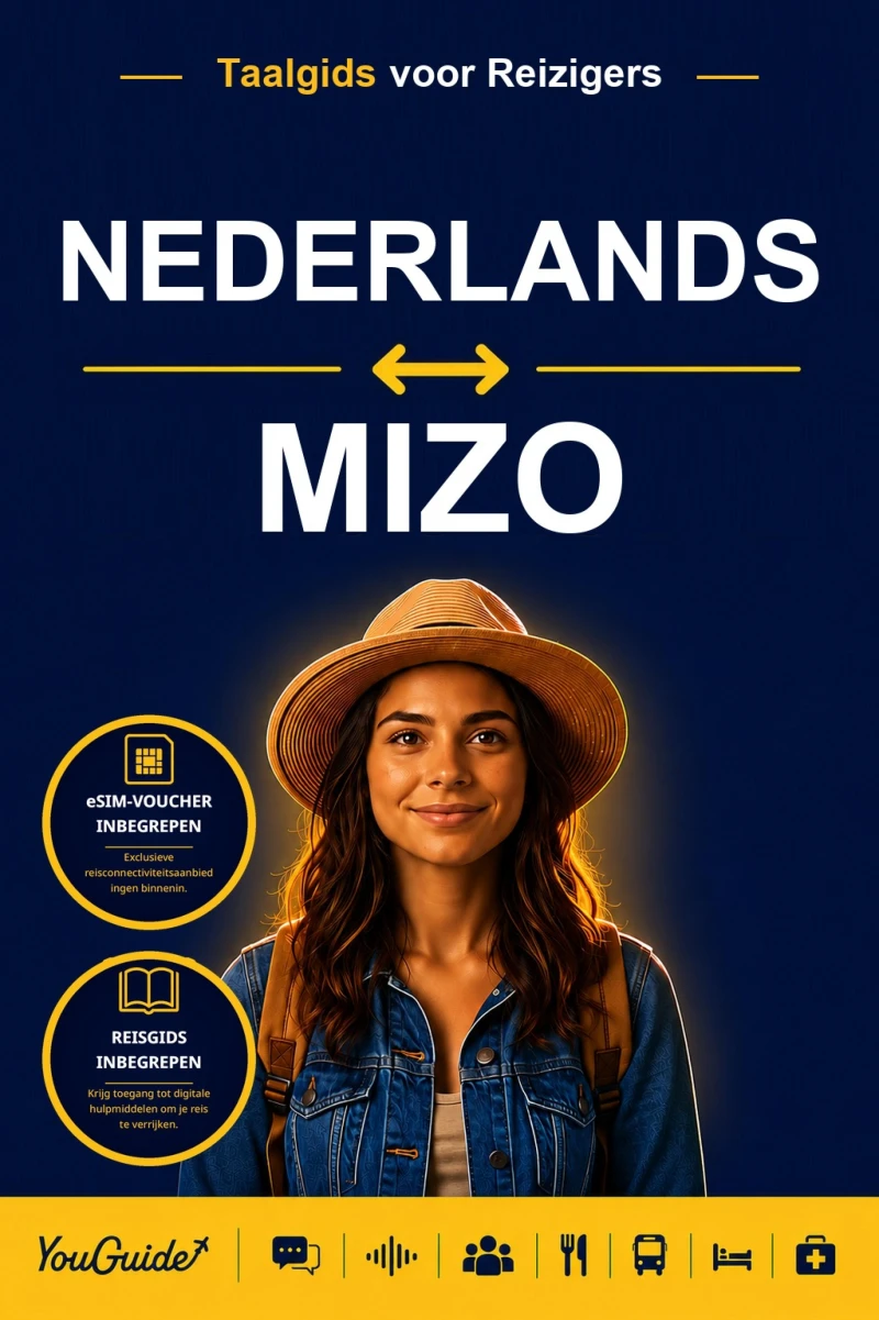 Portada: The Language Guide for Travelers - Dutch to Mizo