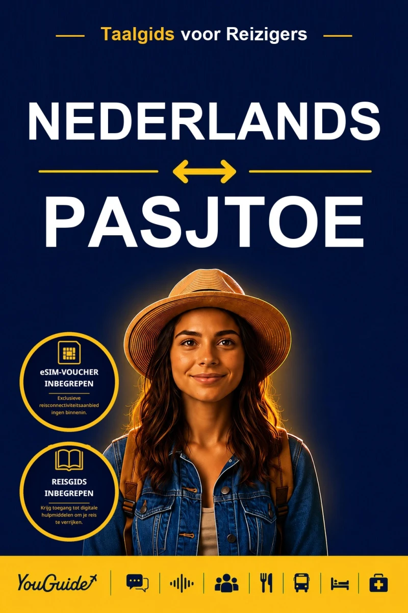 Portada: The Language Guide for Travelers - Dutch to Pashto