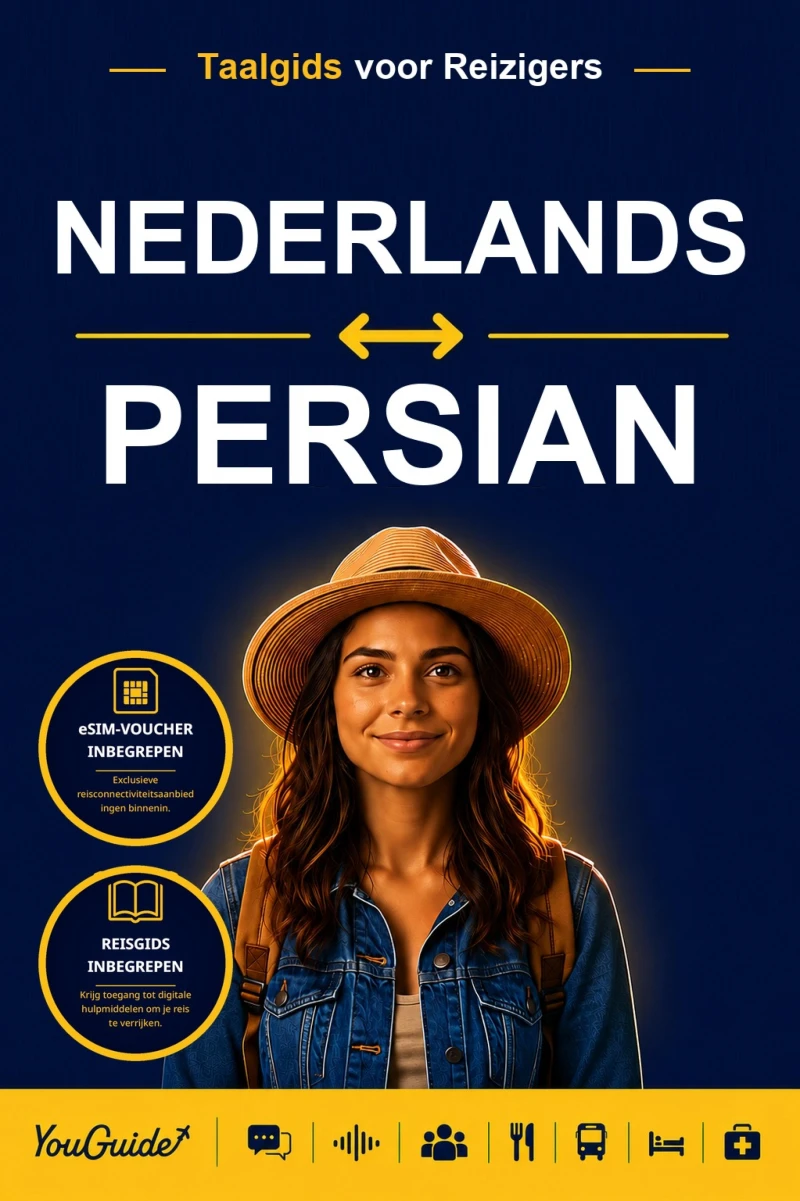 Portada: The Language Guide for Travelers - Dutch to Persian