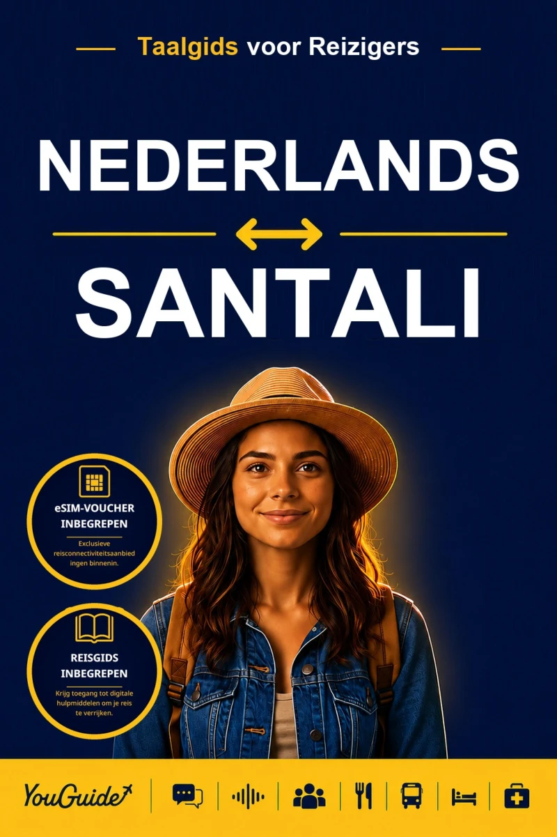 Portada: The Language Guide for Travelers - Dutch to Santali