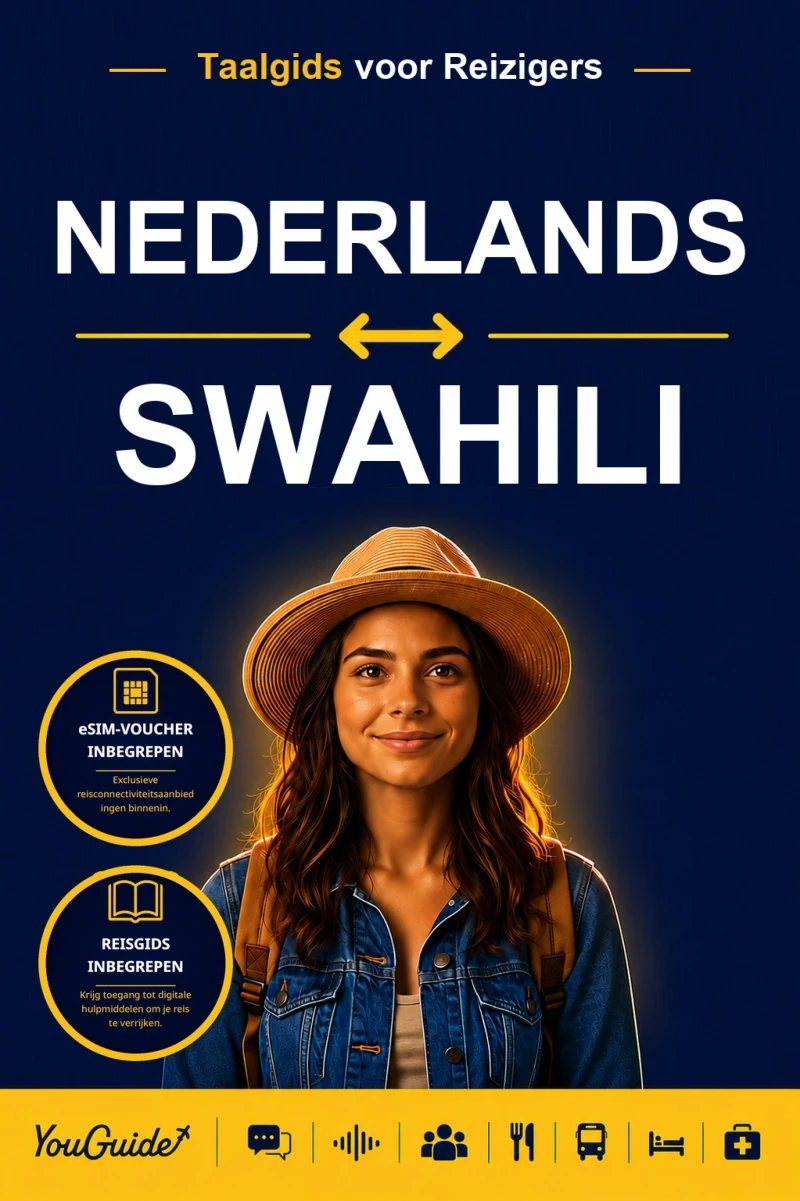 Portada: The Language Guide for Travelers - Dutch to Swahili