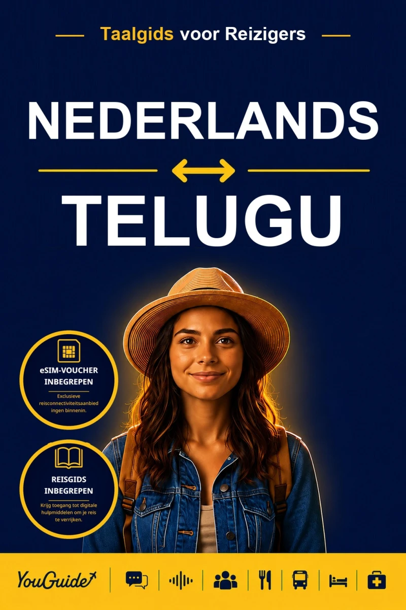 Portada: The Language Guide for Travelers - Dutch to Telugu