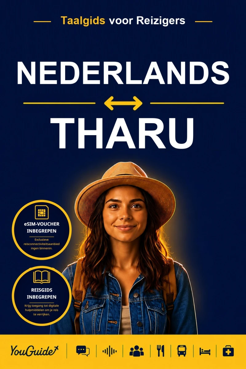 Portada: The Language Guide for Travelers - Dutch to Tharu