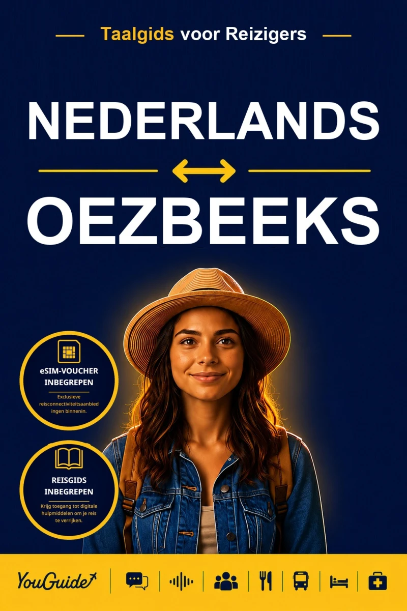 Portada: The Language Guide for Travelers - Dutch to Uzbek