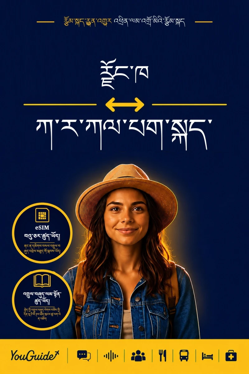 Portada: The Language Guide for Travelers - Dzongkha to Karakalpak