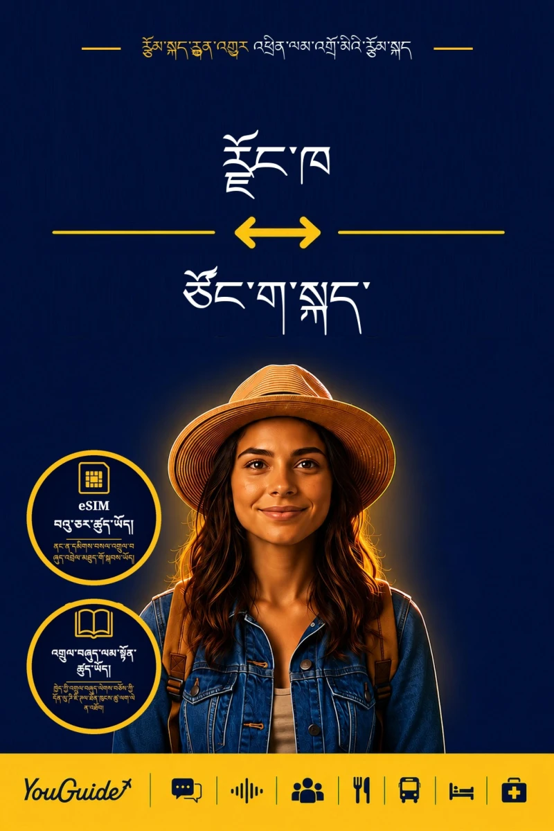 Portada: The Language Guide for Travelers - Dzongkha to Tsonga