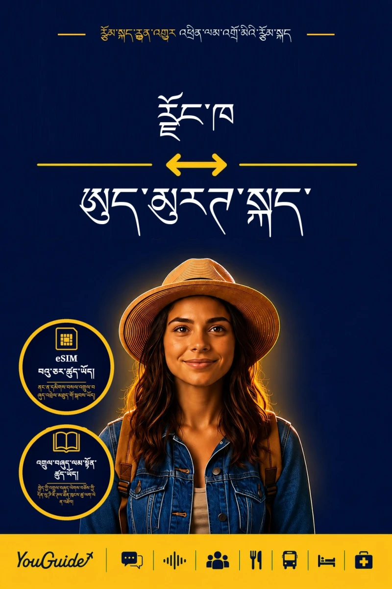 Portada: The Language Guide for Travelers - Dzongkha to Udmurt