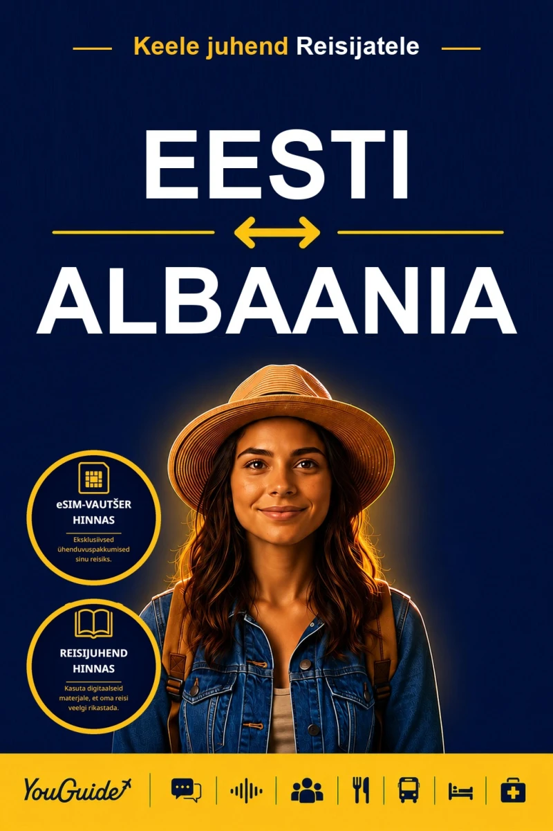 Portada: The Language Guide for Travelers - Estonian to Albanian