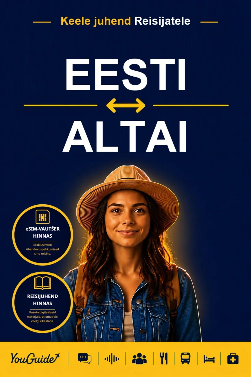 Portada: The Language Guide for Travelers - Estonian to Altai