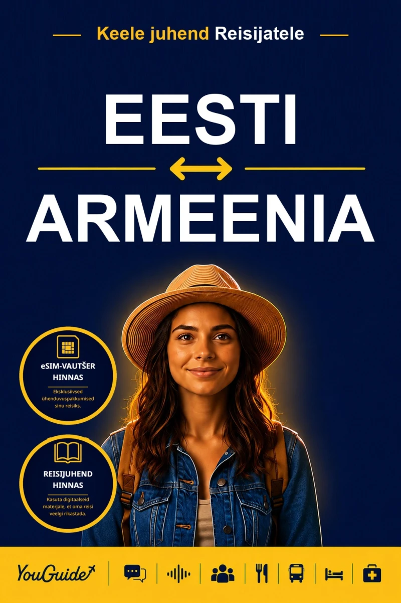 Portada: The Language Guide for Travelers - Estonian to Armenian